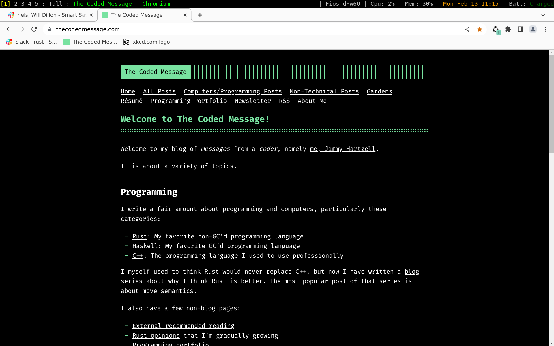 Web Browser Screenshot